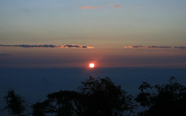 Sunrise at Darjeeling
